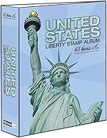 Vista 25 de H.E. Harris & Co. USA Liberty - Álbum de sellos postales con imágenes/ilustraciones (parte A 1847-1994) con carpeta de dos postes