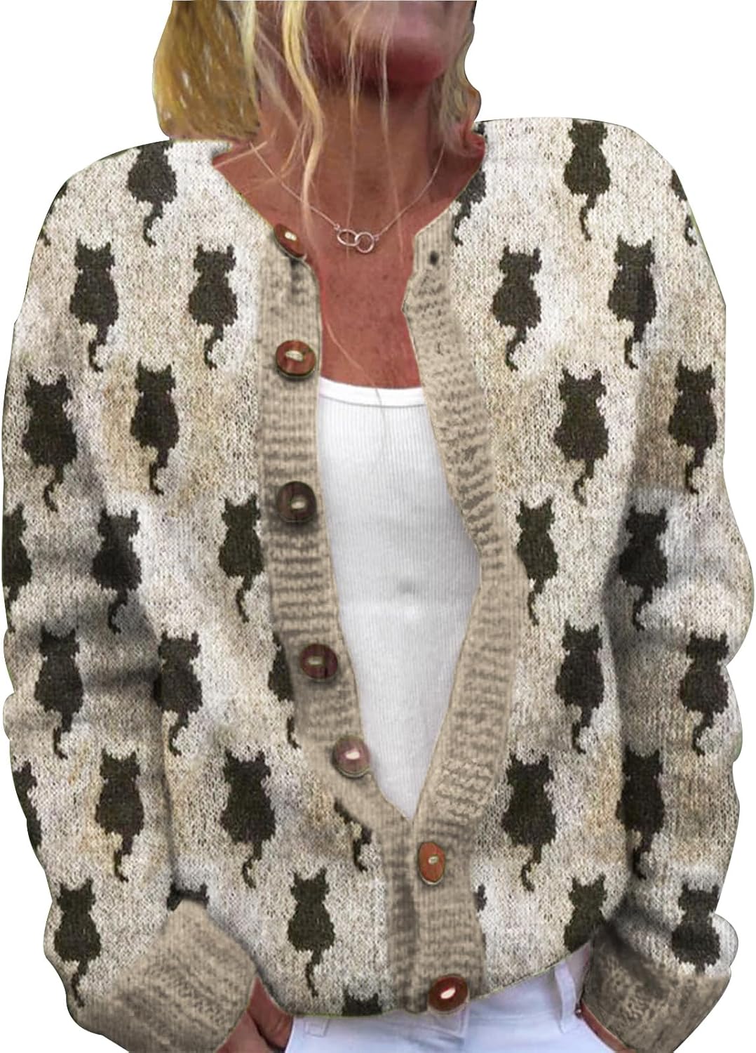 Lange grof gebreide cardigan voor dames: cardigan met capuchon, gebreid lang vest, grote maat voor bergjas, herfst, wintermantel met zakken, open voorkant, trui, grof vest, Grijs, 4XL Lange grof gebreide cardigan voor dames: cardigan met capuchon, gebreid lang vest, grote maat voor bergjas, herfst, wintermantel met zakken, open voorkant, trui, grof vest, Grijs, 4XL
