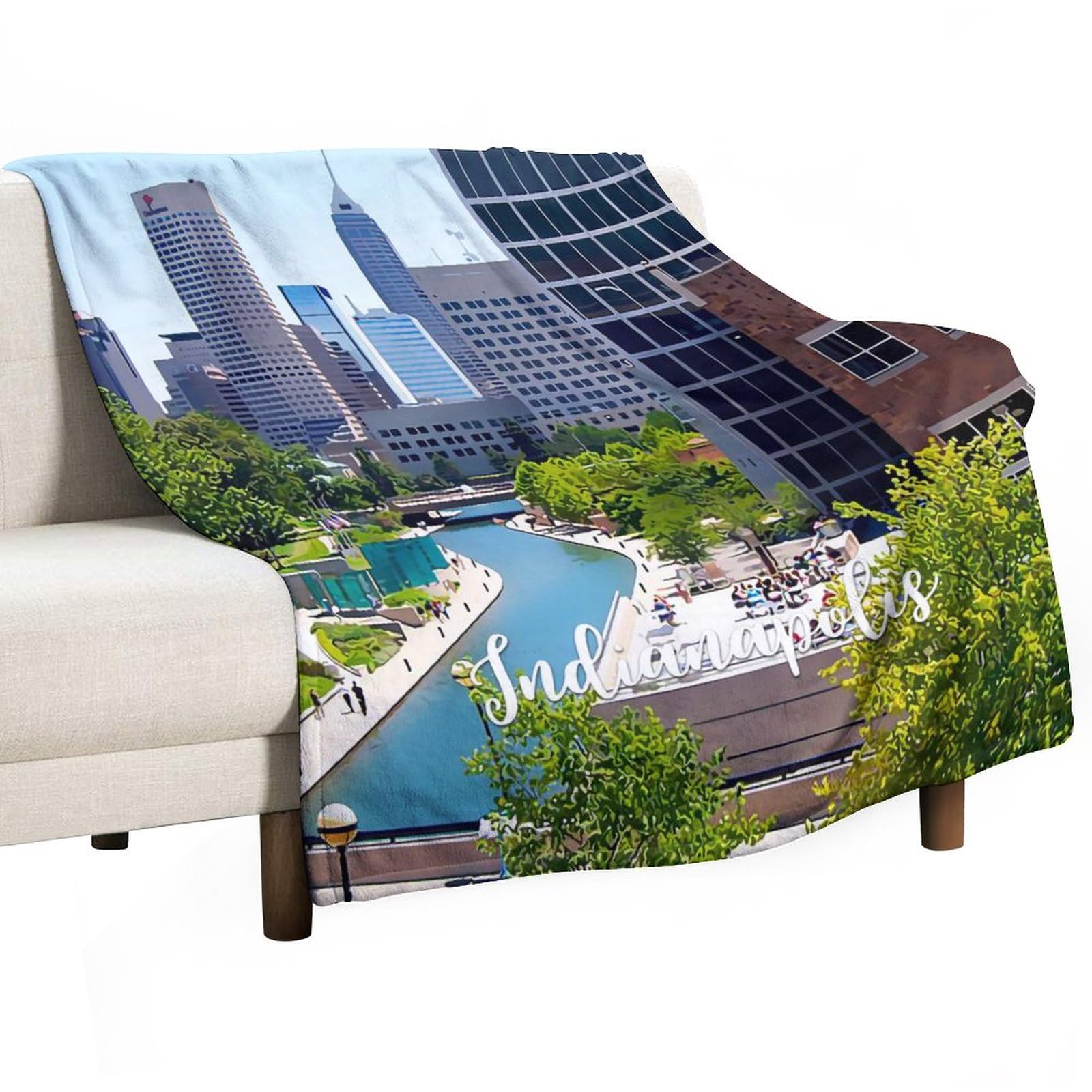 Polaire Indianapolis parure de lit respirante idéale pour les nuits fraîches des ados