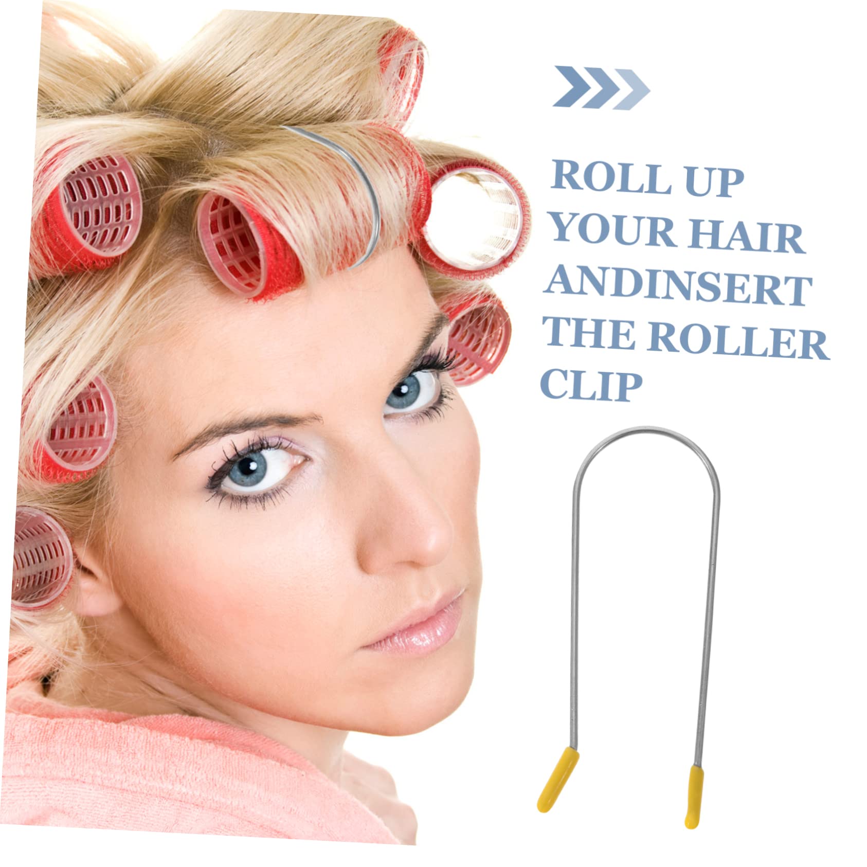 Healeved 64piezas Clips De Reemplazo Para Bigudíes Calientes De Compatible Rodillos Térmicos Accesorios Para Estilo De Cabello Casa y Salón Diseño Resistente y Cómodo Para Rizar Sin