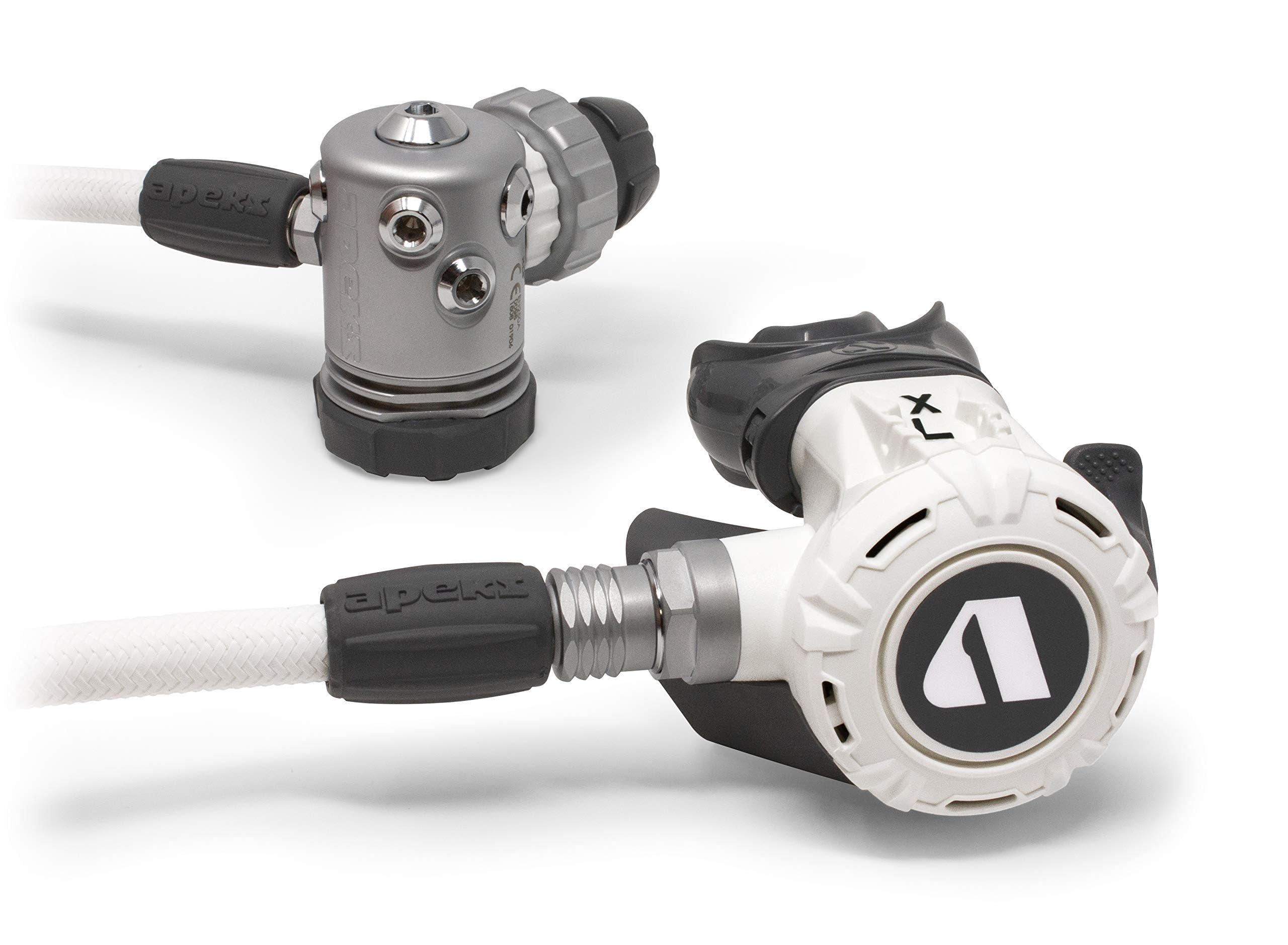 Apeks XL+4 DIN Regulator/White