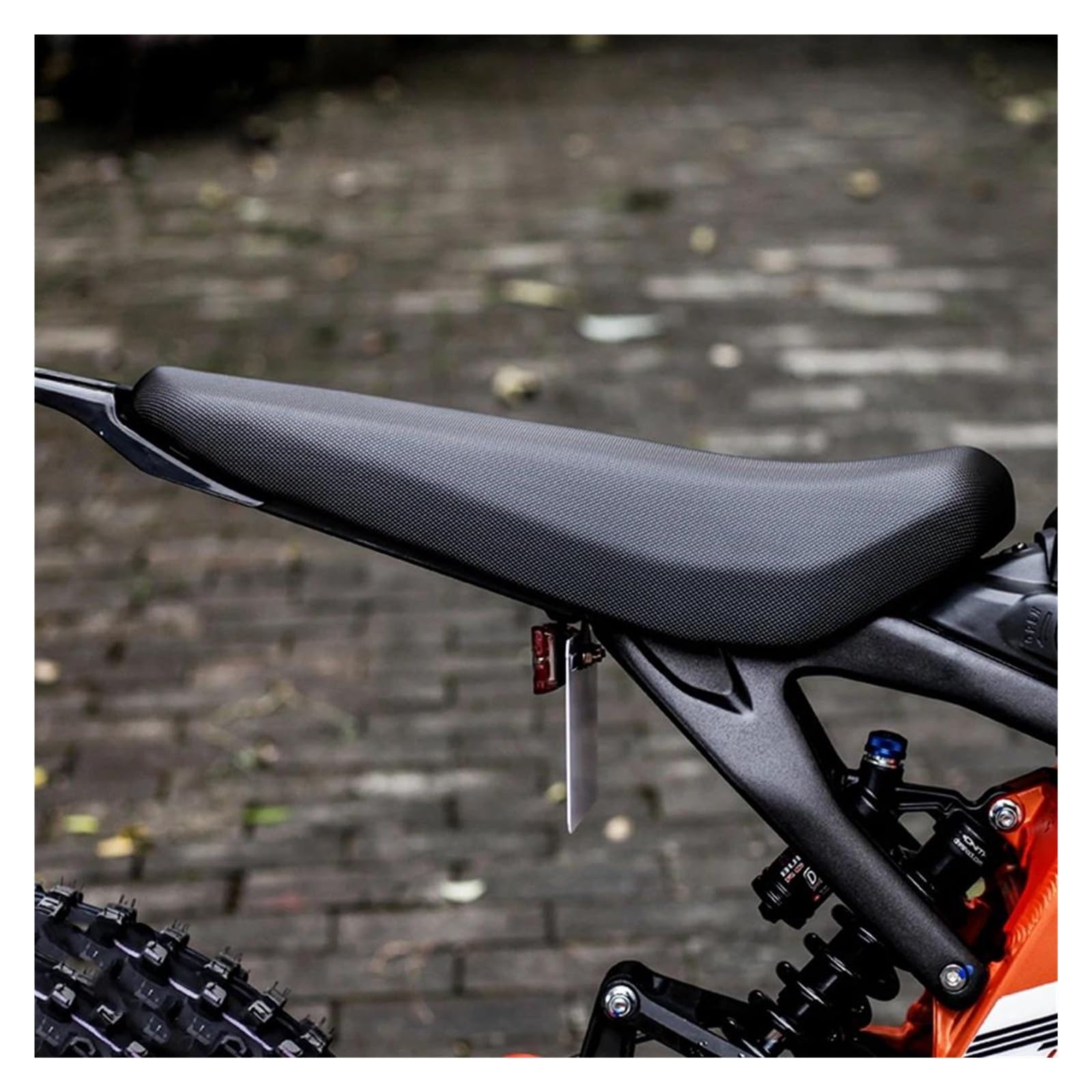 Cuscino Del Sedile Per Moto Sedile In Pelle Resistente | Sella Moto Comfort Per Sur Per Ron Per Surron Per Light Per Bee XS Bici Per Veicoli Elettrici Bici Fuoristrada