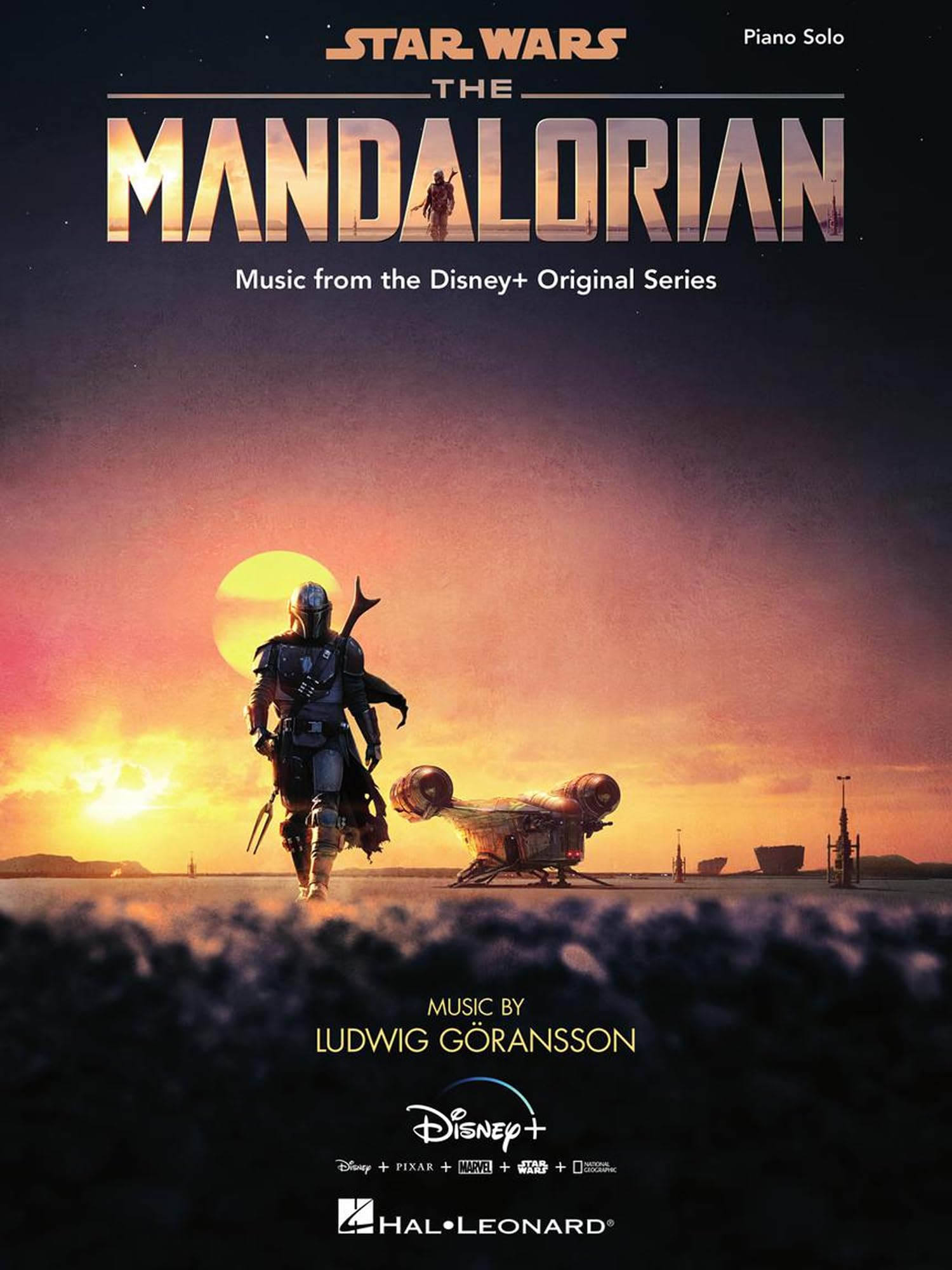 Star Wars: The Mandalorian | Piano Sheet Music | Solo Songbook for Intermediate Players | Music Book with 16 Arrangements and Color Photos | Piano Solo Souvenir Edition