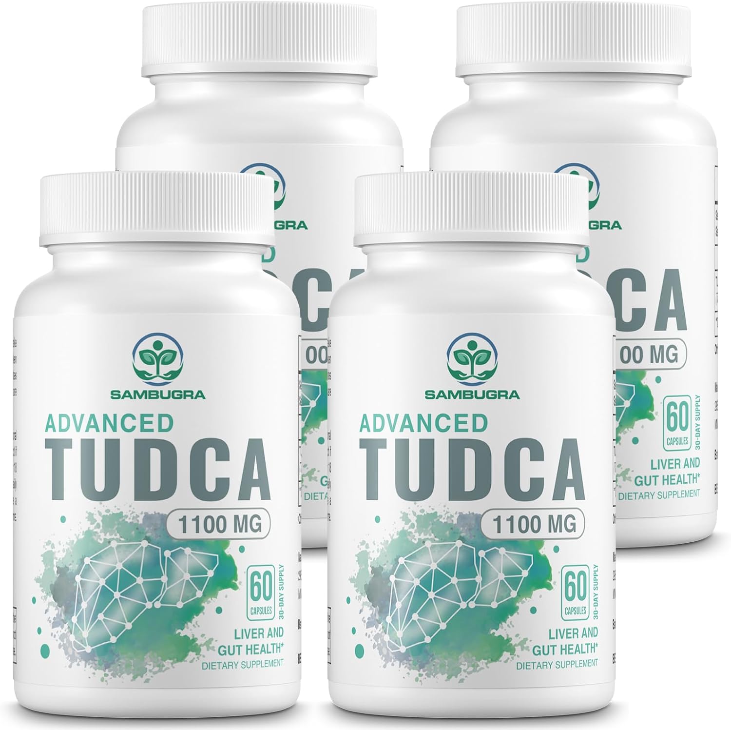 Advanced TUDCA 1100mg - Ultra Strength TUDCA Liver Support