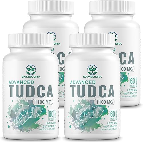 Miniatura 10 de TUDCA 1100mg para limpieza hepática desintoxicación y reparación, suplementos avanzados TUDCA probados por terceros, suplemento hepático TUDCA de