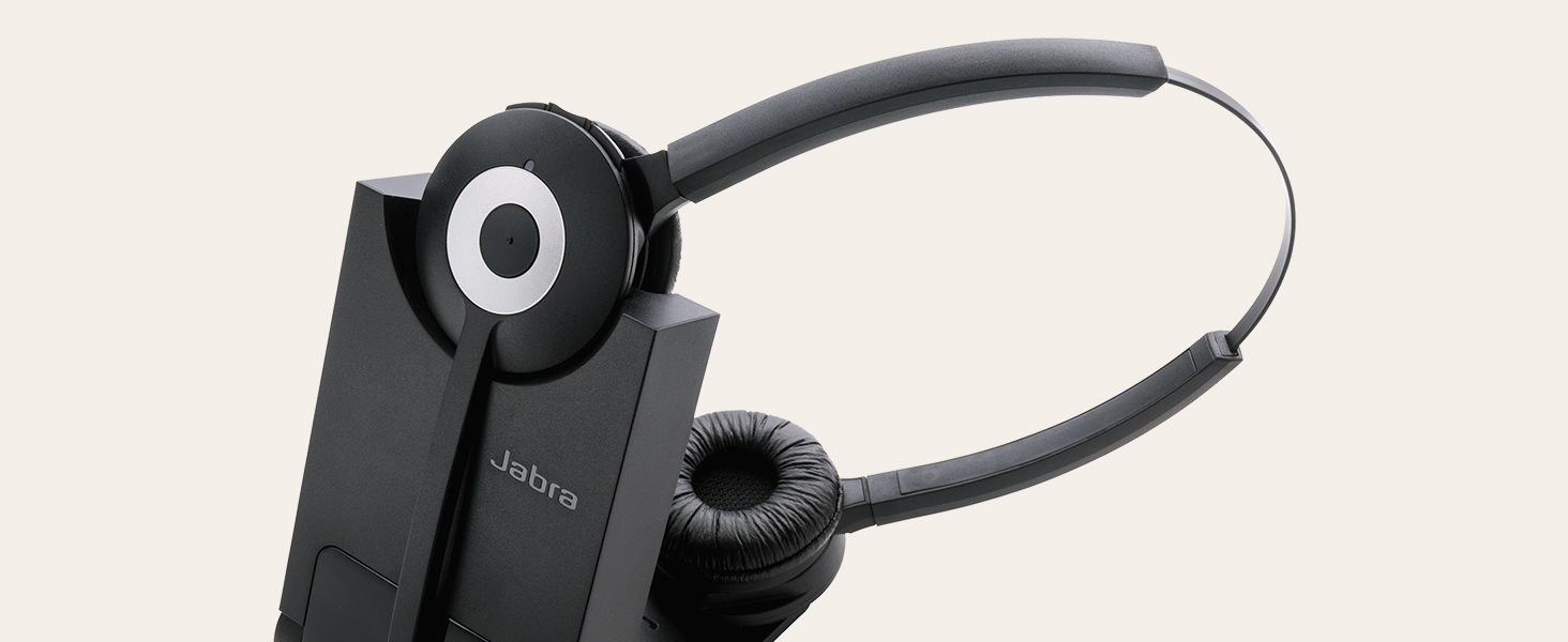Jabra Pro 930 DUO Headset Mit Noise Cancelling - Kabellos Bis 120m Reichweite