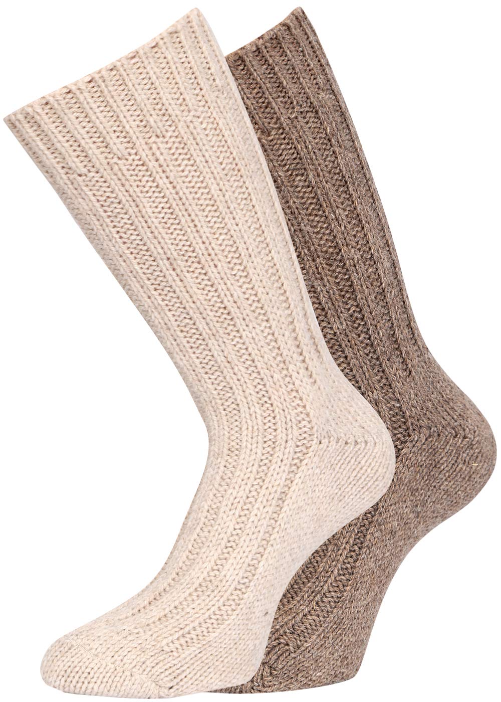 kbsocken 8 Paar Alpaka Socken Damen und Herren Socken Alpakawolle warme Wollsocken Wintersocken Kuschelsocken warm flauschige socken Dicke Socken Thermosocken 35-38, 39-42, 43-46 und 47-50