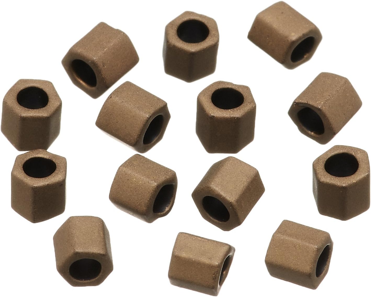 TOHO Royal Beads, Hex Large, α Rose Pack Beads, Outer Diameter Approx. 0.1 inches (3 mm), No. 614, Approx. 0.2 oz (7 g), 1 Box (5 Pack)