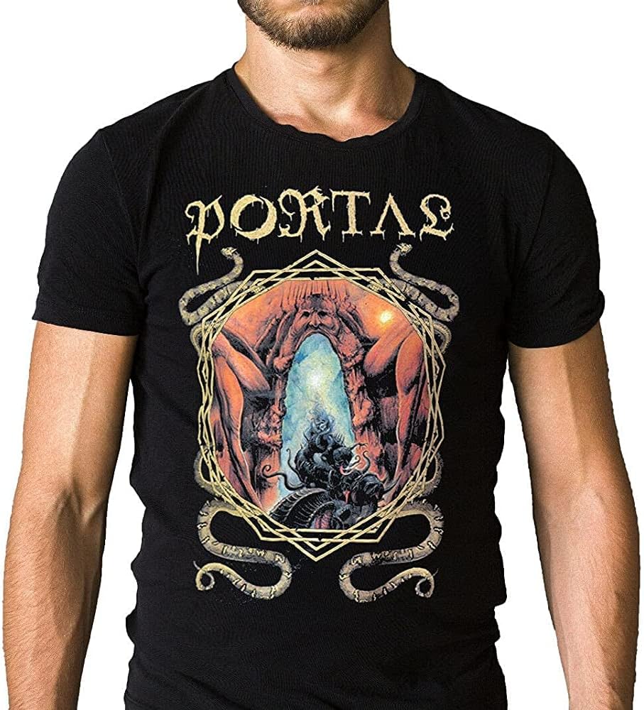 QIANZHI Portal Band Logo T-Shirt