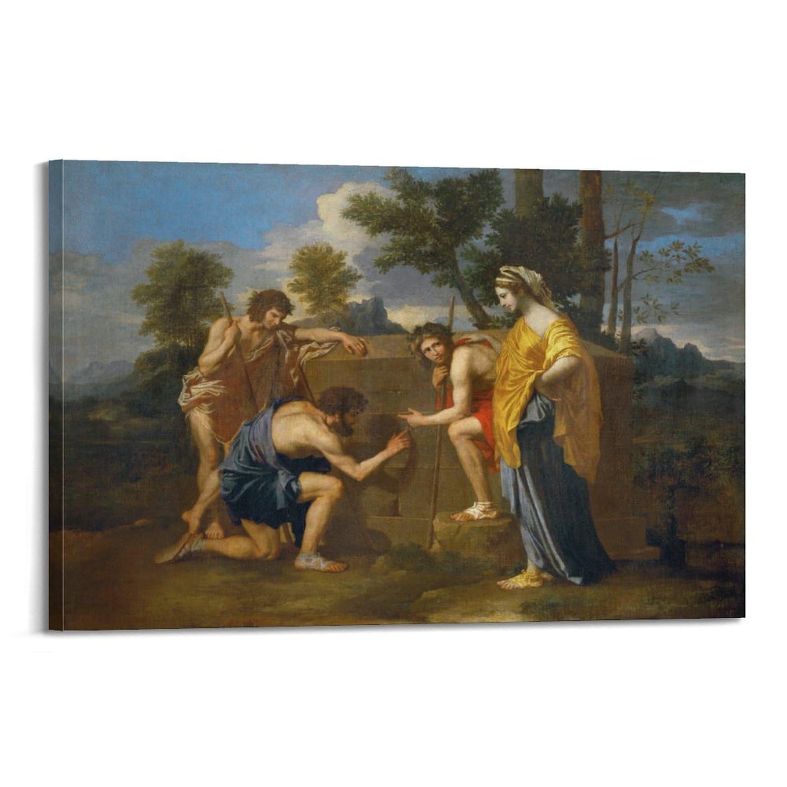 Poster Nicolas Poussin pour une décoration murale de salon chic