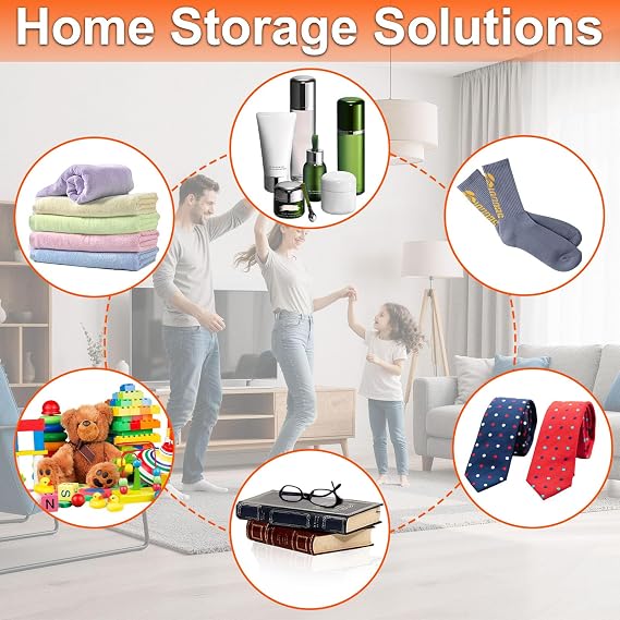 4pcs Collapsible Fabric Storage Box, 28×28×12cm Single Grid Foldable Organizer Bin, Storage Container for Closet Drawer Bedroom Wardrobe Home Sundries Organization