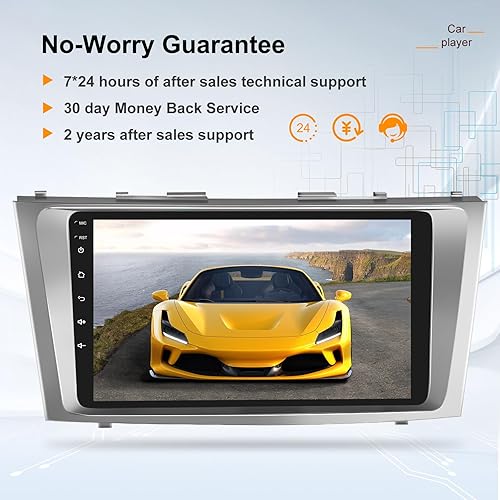Miniatura 7 de [2G+32G] Radio de coche para Toyota Camry 2007 2008 2009 2010 2011, 9 pulgadas Android 11 pantalla táctil estéreo, Carplay/Android