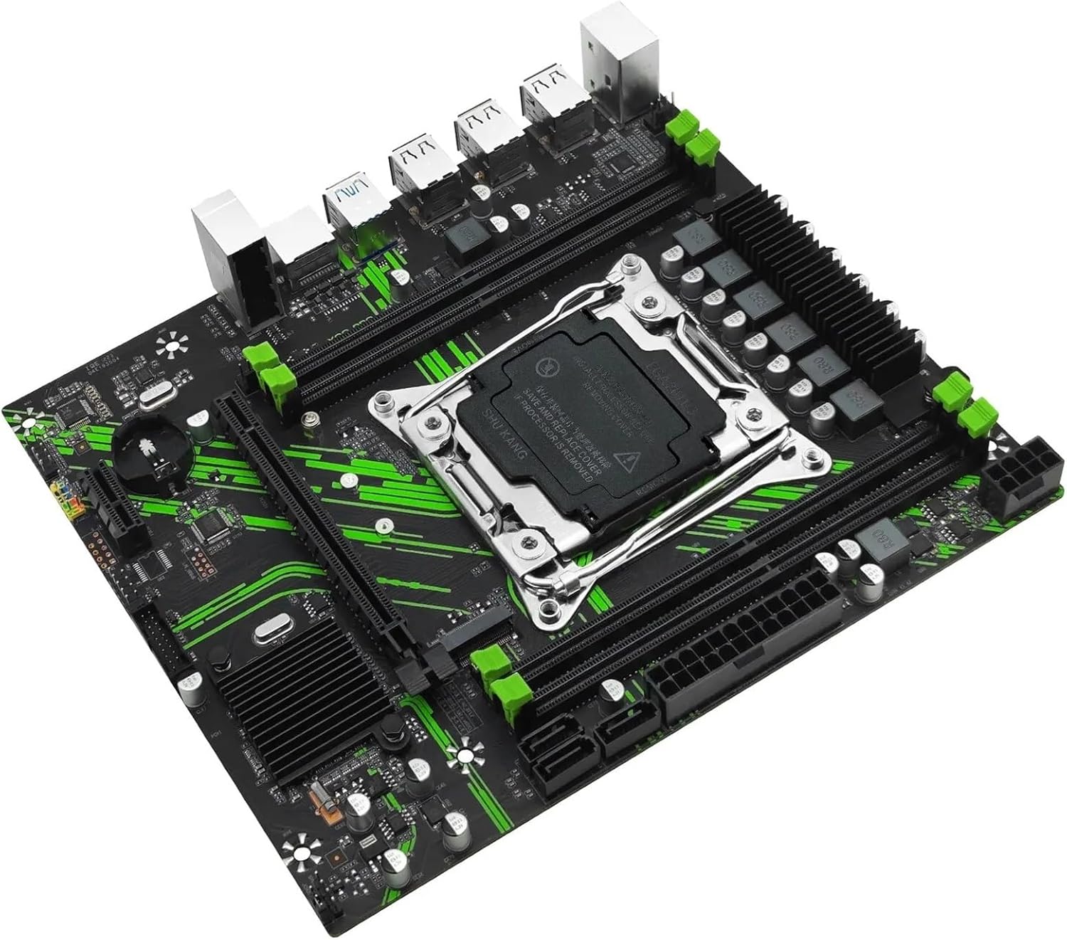X99 Motherboard PR9 Support LGA 2011-3 E5 V3&V4 DDR4 M.2 Slot