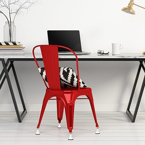 Miniatura 5 de 8 elevadores ajustables para muebles de 1.6 a 2.6 pulgadas, elevadores de mesa resistentes con almohadillas antideslizantes para dormitorio, marco