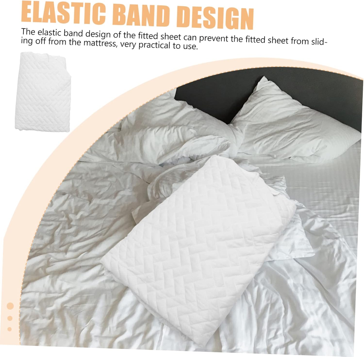 Twin Bed Fitted Sheet Mattress Protective Covers Twin Mattress Protector Household Fitted
