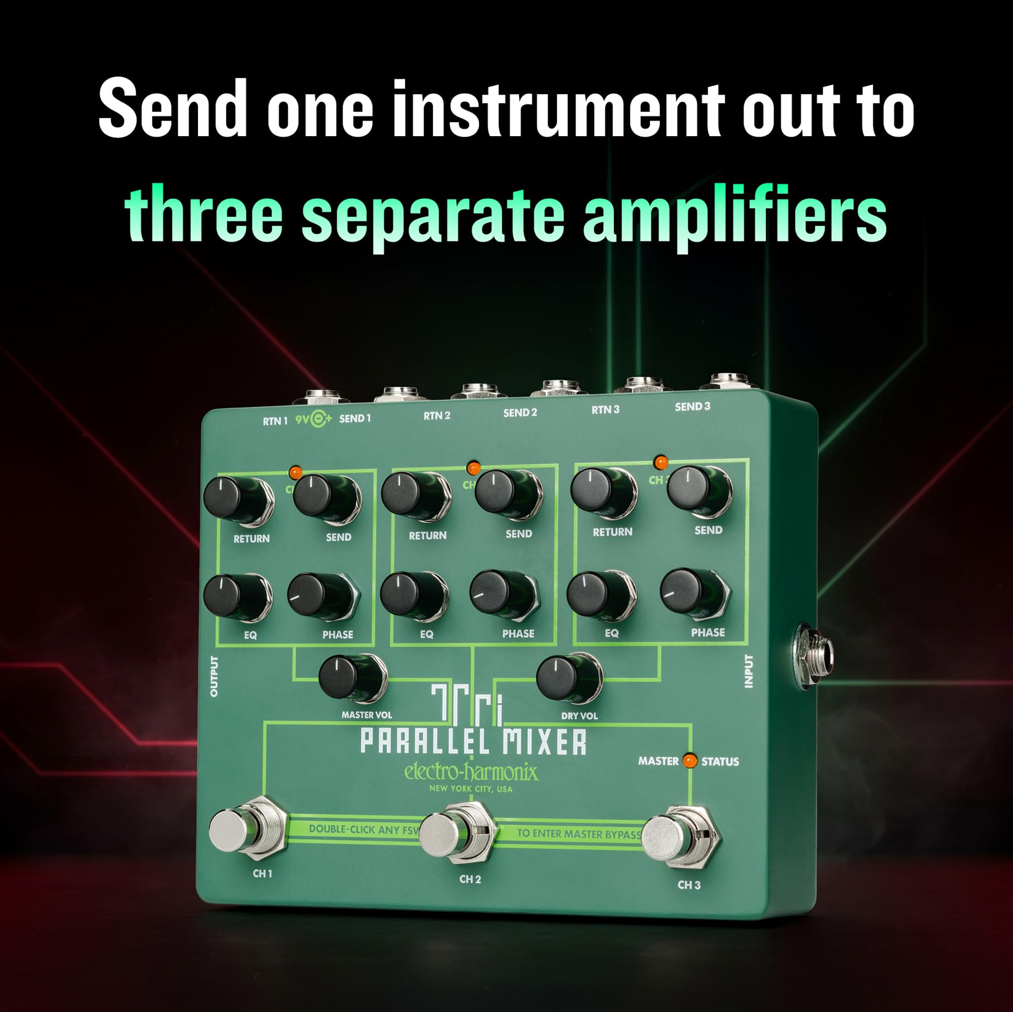 Electro Harmonix Tri Parallel Mixer - Effektgerät für Gitarren