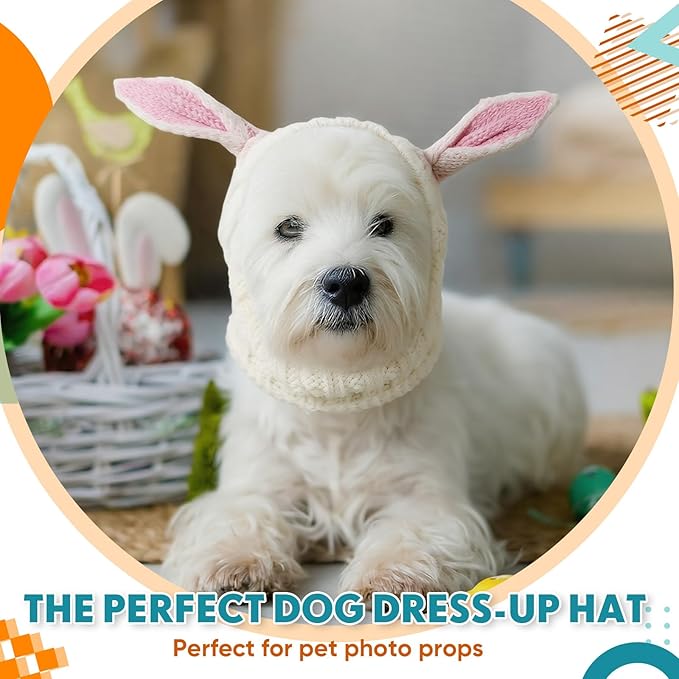 Disfraz de Conejo para Perro con Capucha y Orejas de Invierno - Talla S miniatura 5