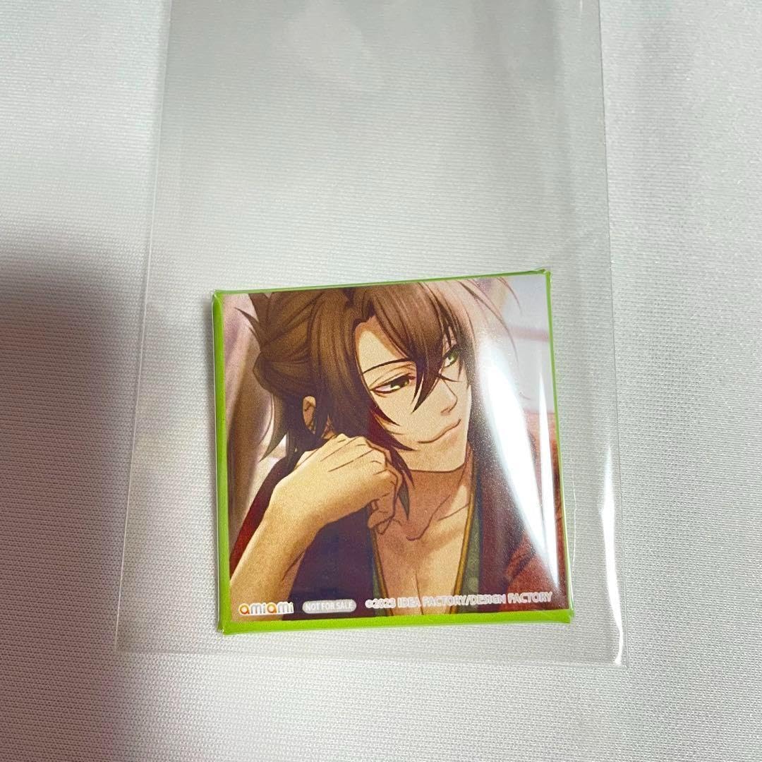 薄桜鬼　真改　トレーディングスクエア缶バッジ　沖田 Amazon.co.jp: 薄桜鬼 真改 万葉ノ抄 あみあみ特典 スクエア缶バッジ