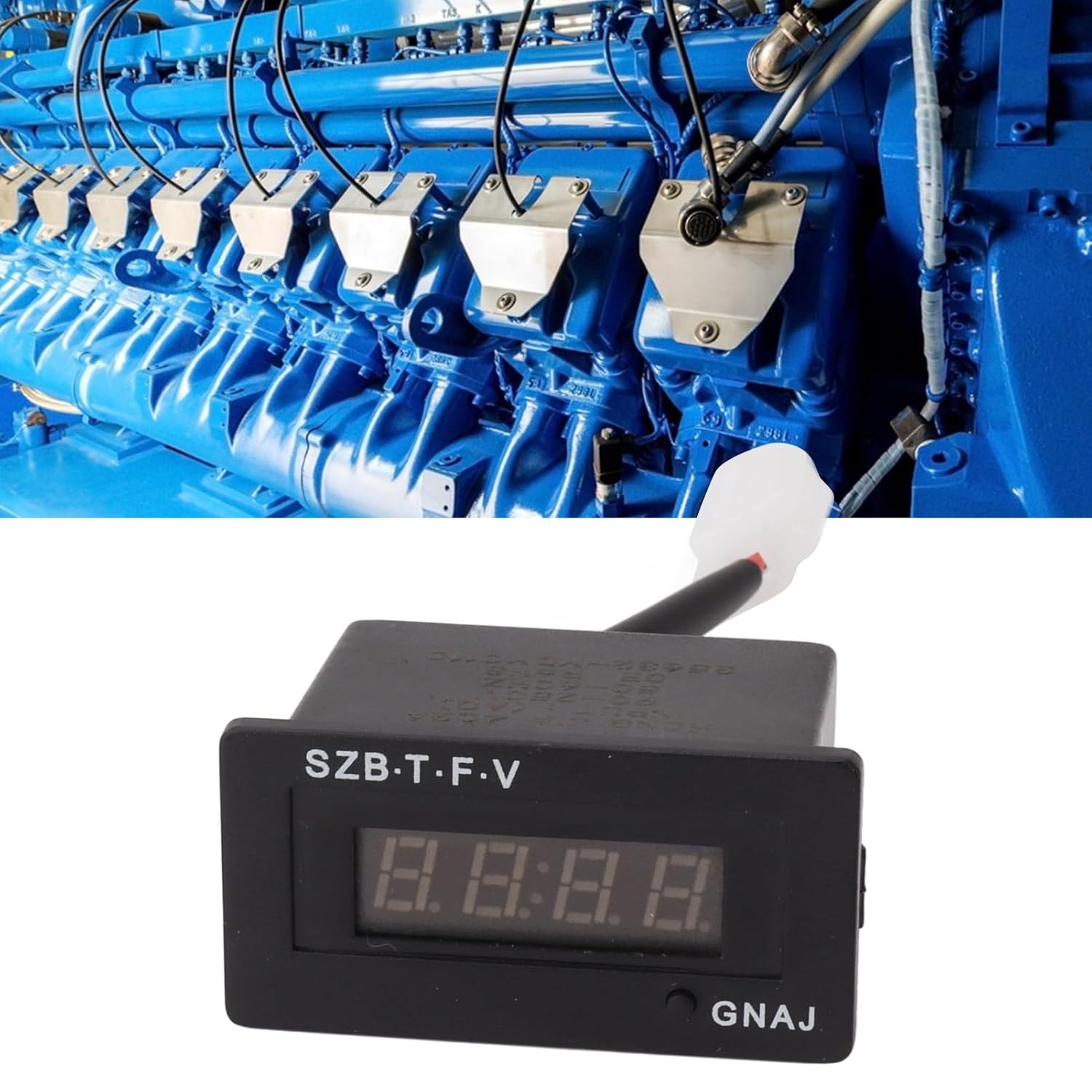 402A Digital Display Meter, Voltmeter Voltage Tester, AC Current Voltage Amperage Power Energy Panel for Gasoline Generators Device