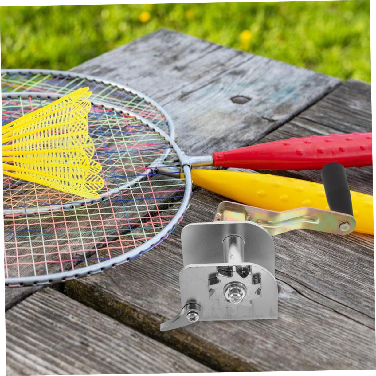 2 Netzspannwerkzeug Stück Eisen aus Badminton und Volleyballnetze