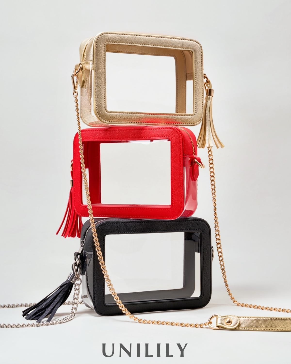 Clear Bag for Stadium Events – Stadium Approved Clear Purse Crossbody Bag for Women, Concerts, Sports, and Festivals - Image 7