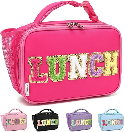 Miniatura 27 de Lonchera Aislada para la Escuela, Bolsas de Almuerzo Térmicas Reutilizables Duraderas Congelables para Niños Niñas Hombres Mujeres - Enfriador Suave