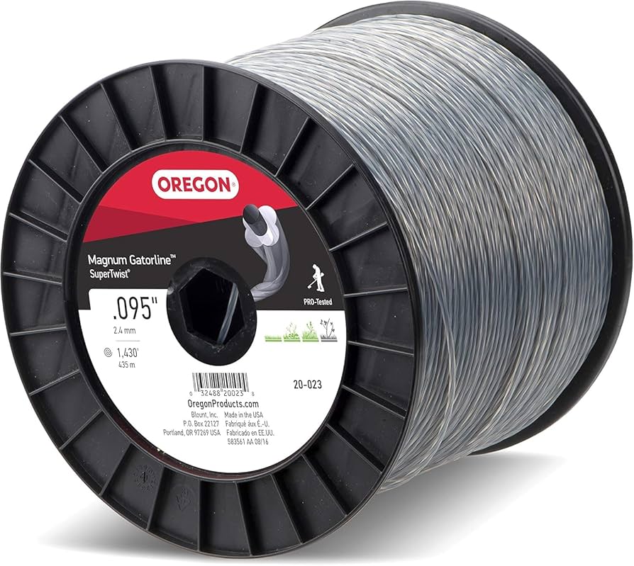 まーーーーー Amazon.com : Oregon 20-023 Magnum Gatorline Supertwist, .095