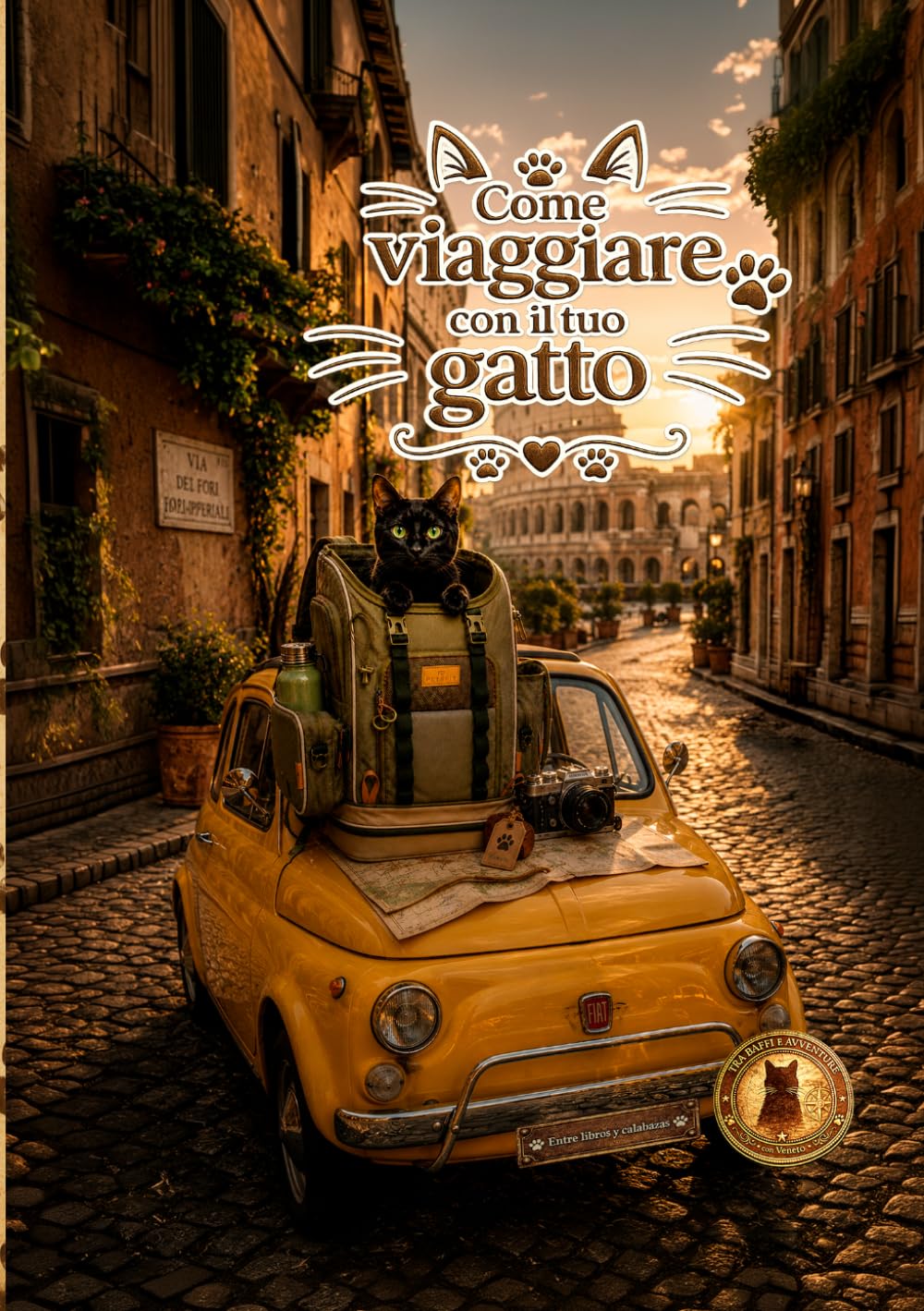 Viaggiare con il tuo gatto: Trasforma il tuo gatto di casa in un compagno di avventure