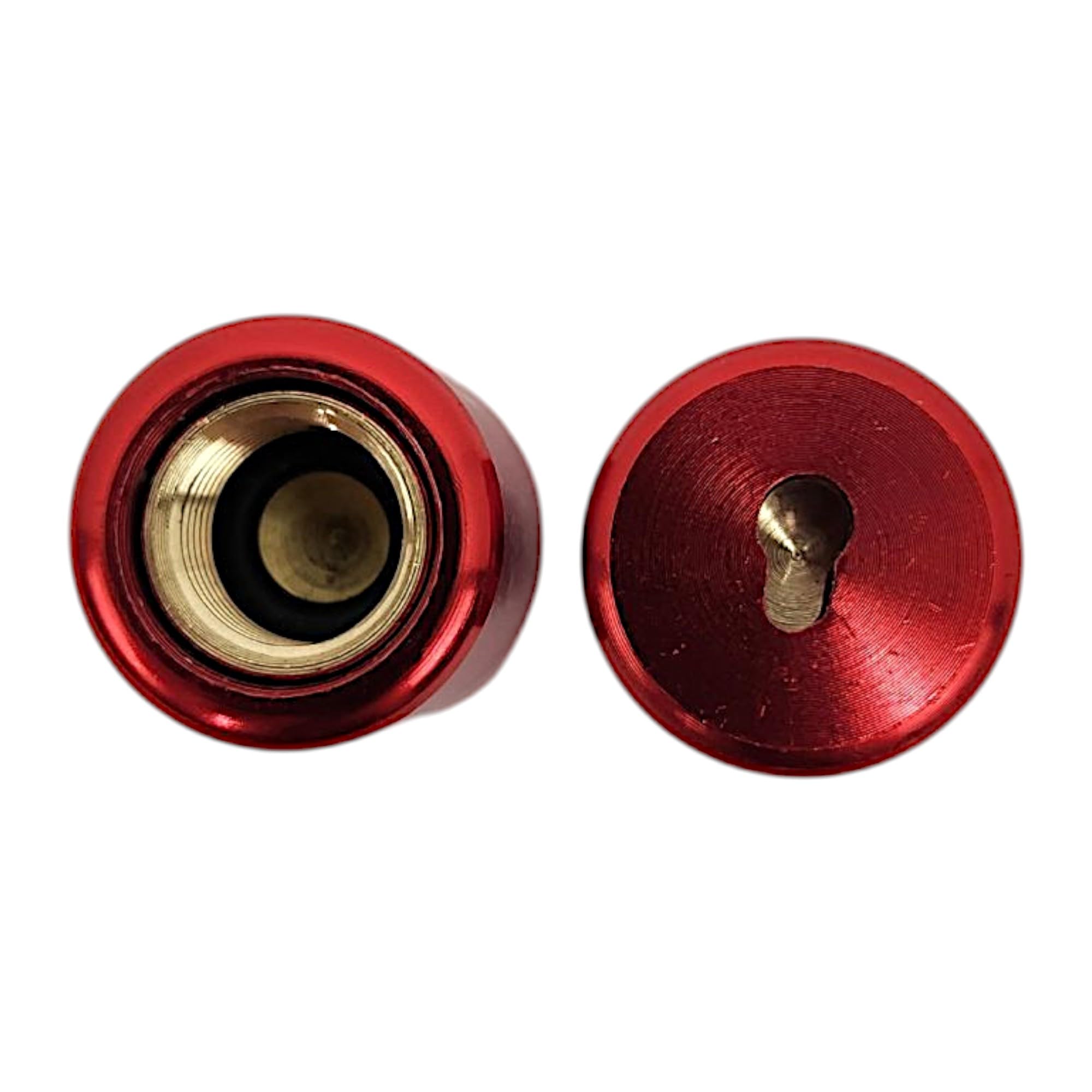  ドロップセット 23.5 赤 Amazon.com: 1/4-Inch Red Refrigerant Locking Caps – 2-Pack Tamper