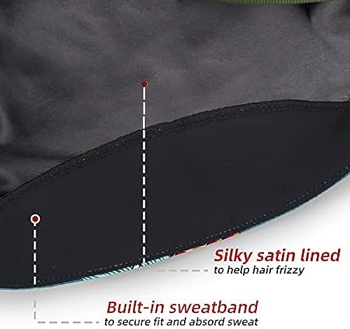 Miniatura 30 de ABAMERICA Gorras quirúrgicas para mujer, gorro de enfermera, soporte funcional para cola de caballo para cabello largo, individual o forrado
