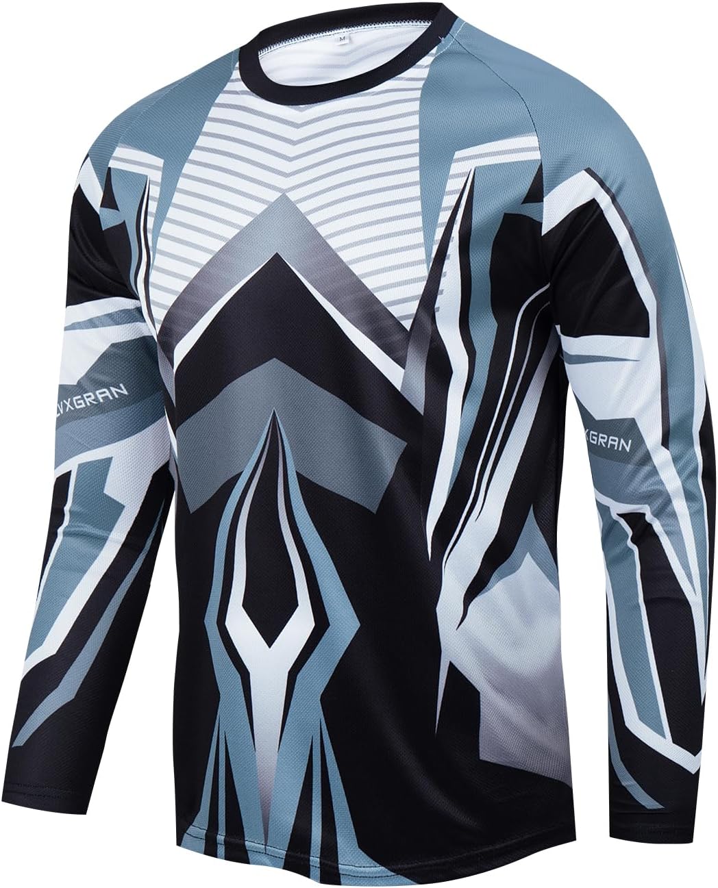 Men's Cycling Jersey Long Sleeves Mountain Bike Jersey Downhill Off-Road,MTB Jersey Racing Ride Mountain Bike Motocross Shirt