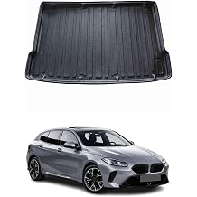 OMAC BMW 1 Serisi F70 2024+ Uyumlu Araca  zel Bagaj Havuzu Kau uk TPE Siyah 1 Par a