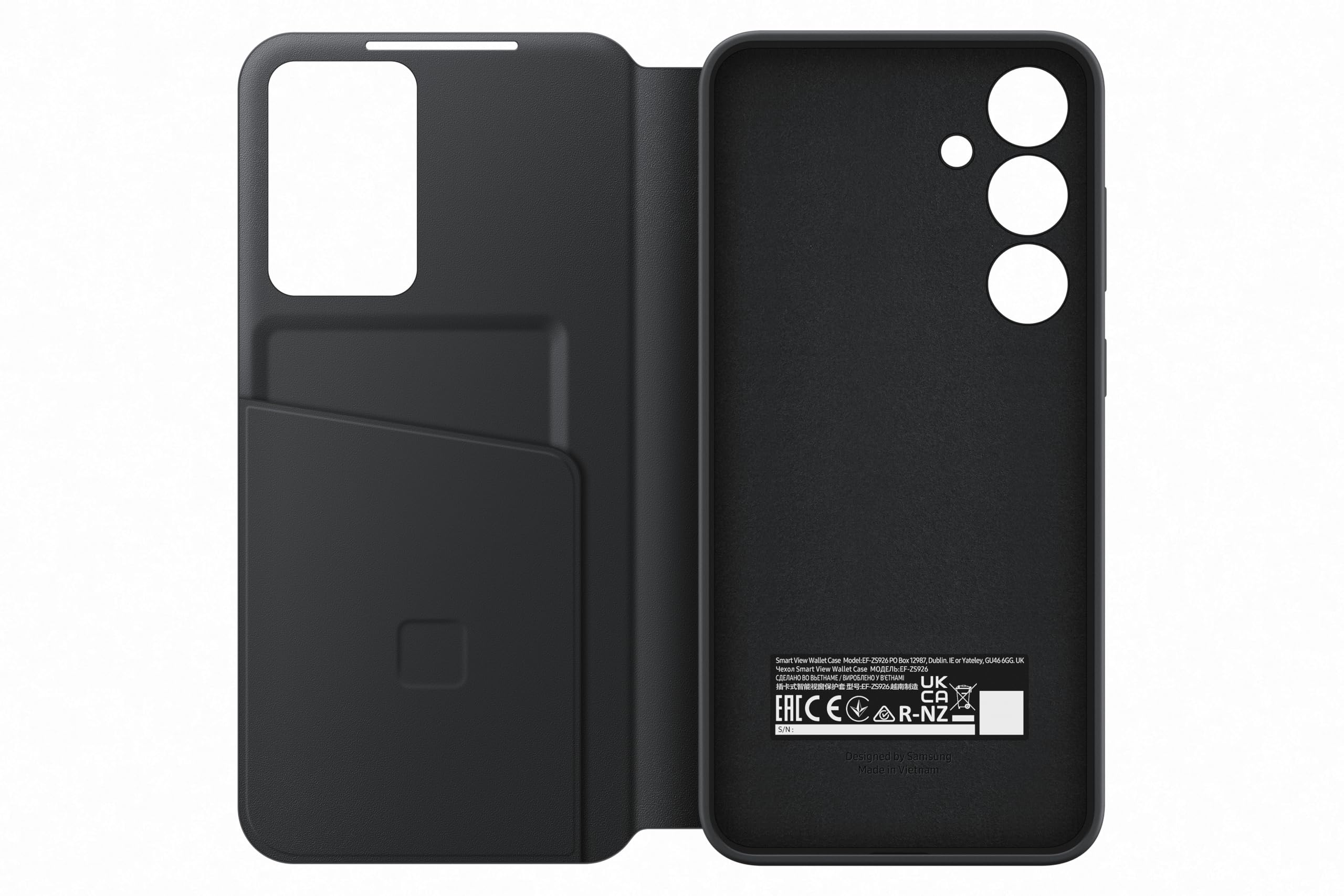 Amazon.com: Samsung Galaxy Official S24+ Smart View Wallet Case