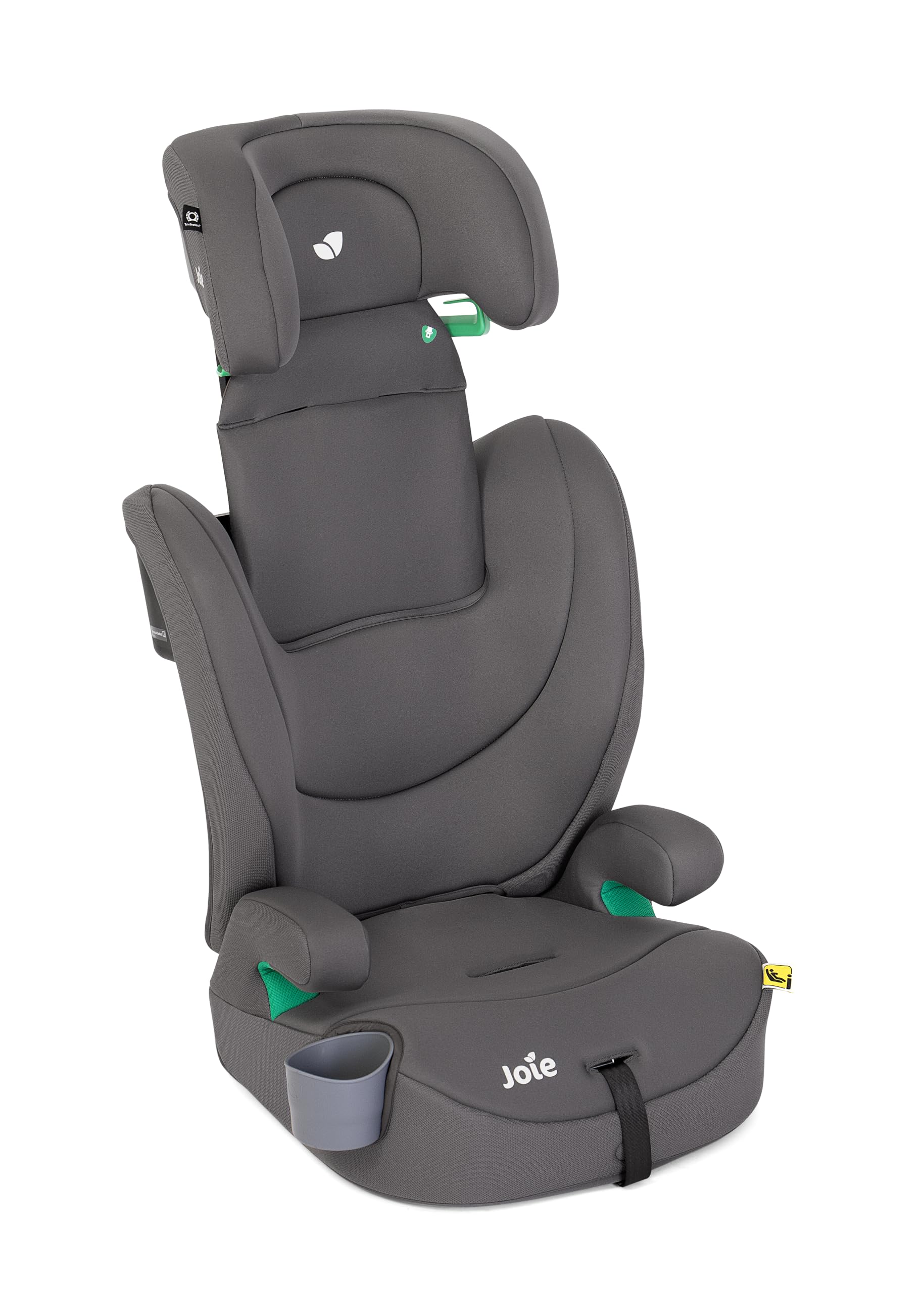Joie Elevate R129 i-Size Kindersitz Seitenaufprallschutz GrowTogether Kopfstütze Gurt 15 Monate–12 Jahre 77–150 cm