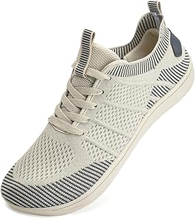Breite Barfuss Schuhe Damen Barfußschuhe Leichte Zero-Drop Atmungsaktiv Unisex Herren Minimalistische Outdoor