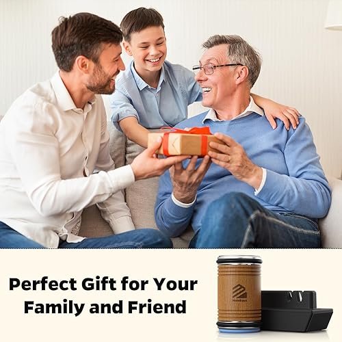 Miniatura 7 de Afilador de cuchillos rodantes  Herramienta de afilado de cuchillos con diamantes industriales para acero de cualquier dureza, cuchillos y tijeras