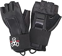 Triple Eight Hired Hands Wrist Guard Gloves - Max Protection for Skateboarding, Roller Derby, Inline Skating