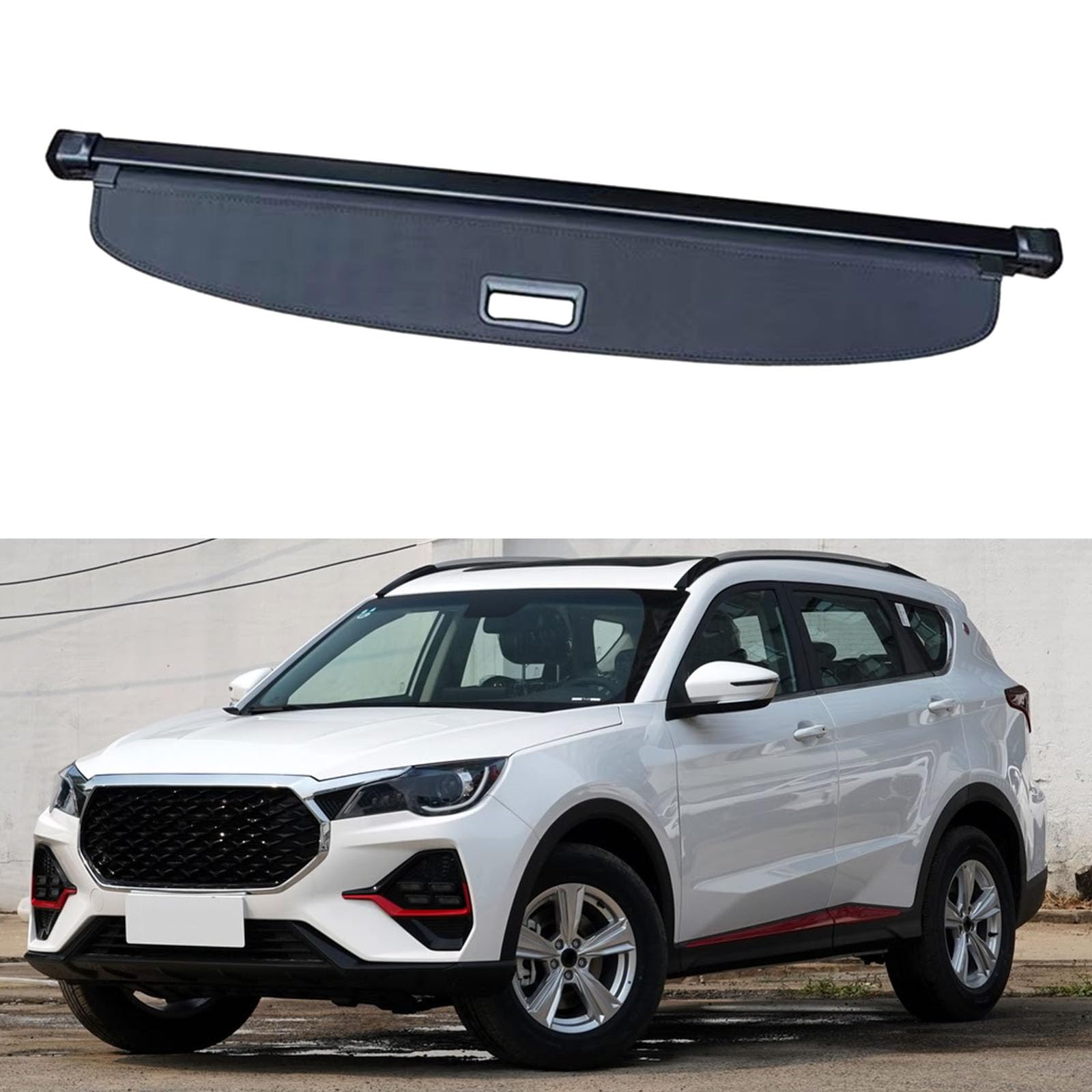 SXLGDW Car Retractable Rear Trunk Parcel Shelf,Compatible with Jetour X70,Car parts