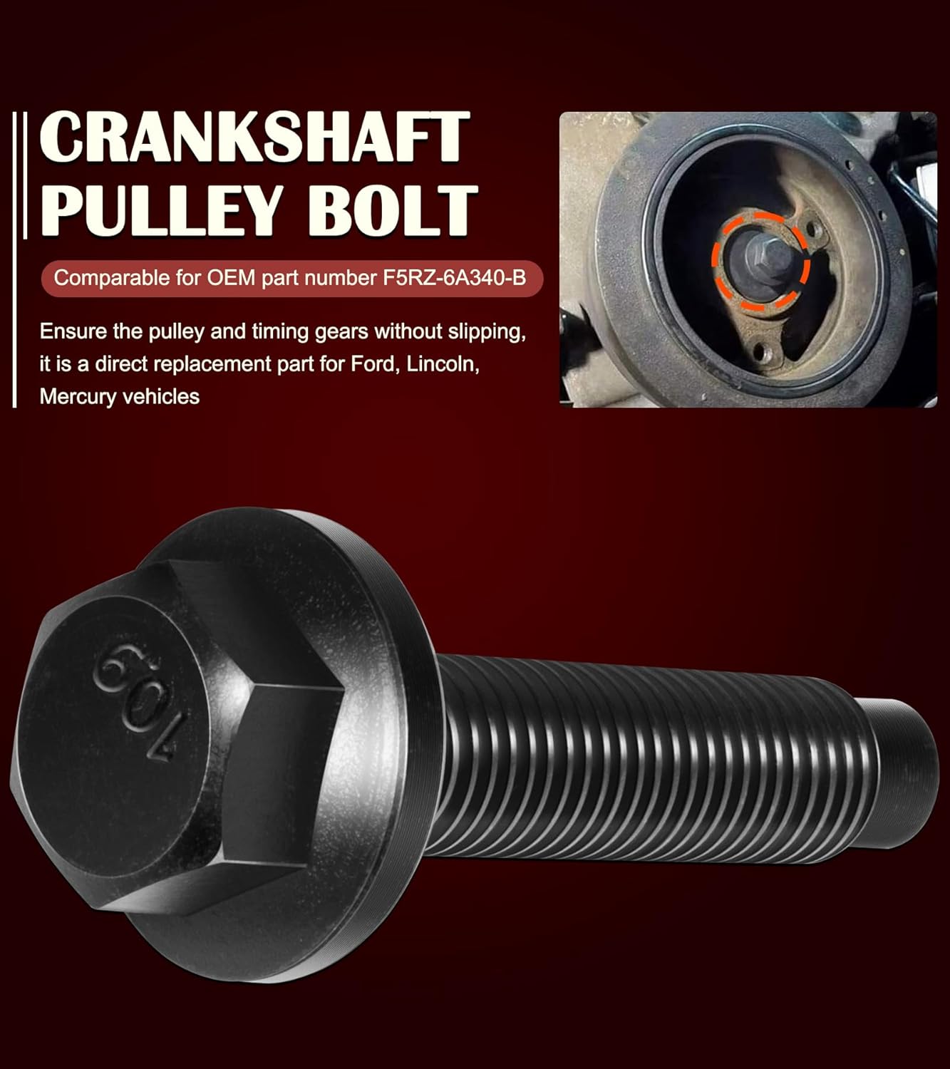 Timing Belt Tools Set for Ford 4.6L, 5.4L & 6.8L 3V Engines, Cam Phaser Holder & Mounting Bolt Tool, Timing Chain Locking Tool, Valve Spring Compressor Tool, Crankshaft Positioning & Pulley Bolt Tool