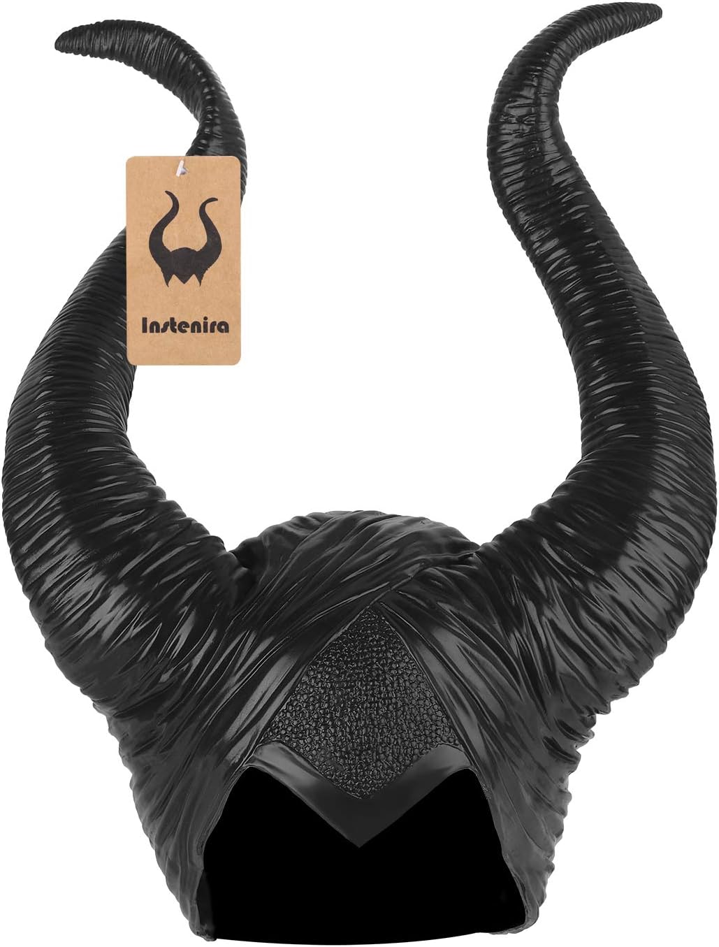 1x Maleficent Headpiece Costume Halloween Hat Maleficent Black Queen Horns - Image 4