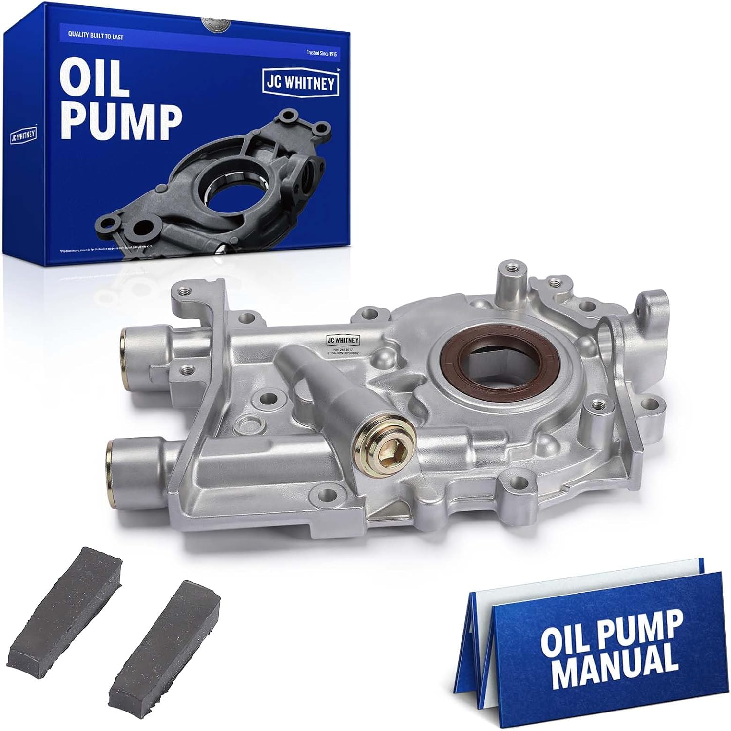 JC Whitney JFBAJCWOIP00002 Engine Oil Pump - Compatible with Subaru Forester 2008-2013, Impreza 2007-2013, Legacy Outback 2008-2012 - 2.5L