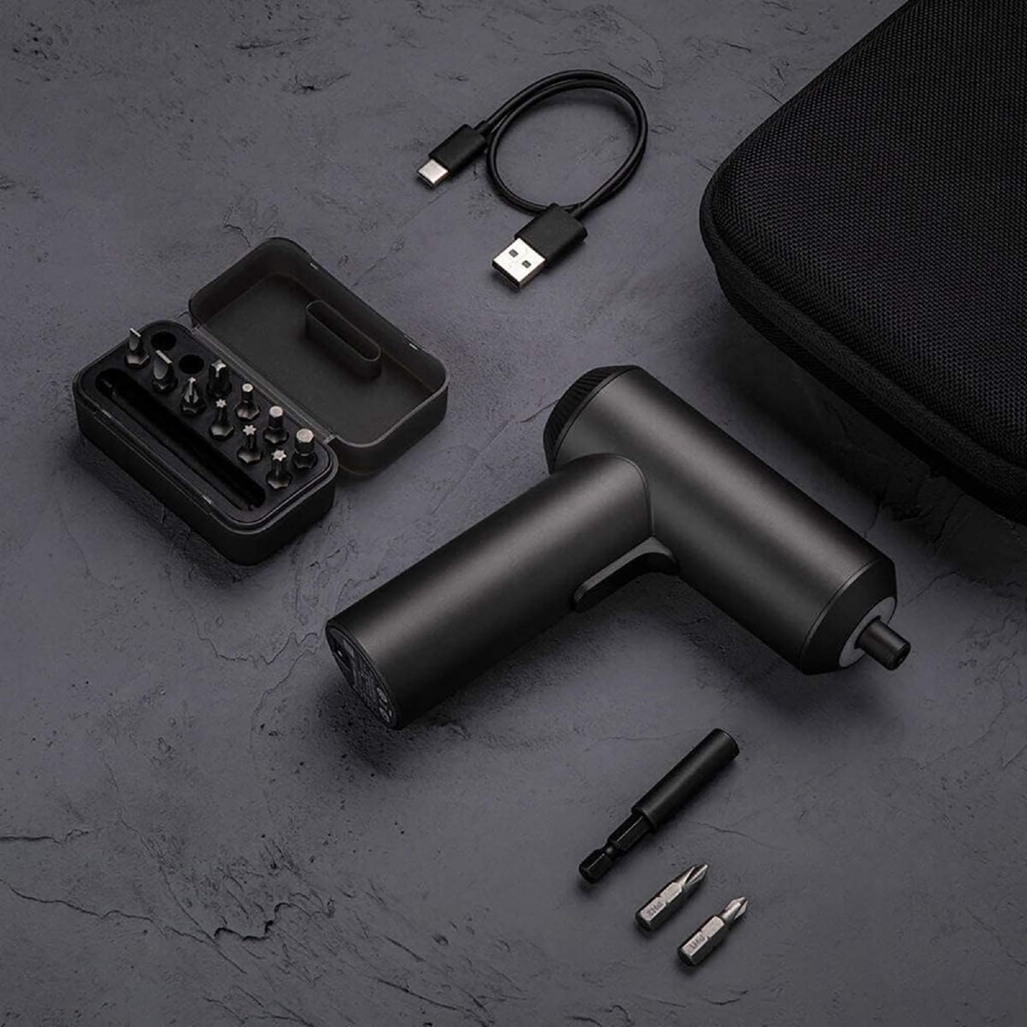 mi-miです☆ Parafusadeira Xiaomi Portátil Elétrica 3.6V Com 12 Peças : Amazon 調理器具