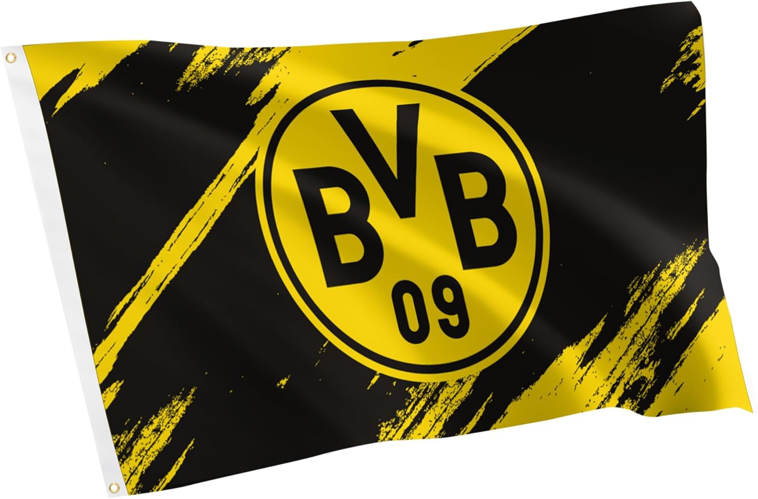 Desert Cactus Borussia Dortmund FC Flag BVB German Germany Die Schwarzgelben Soccer 100% Polyester Indoor Outdoor 3x5 feet Team Flags (Flag E)