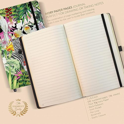 Miniatura 3 de Diario de escritura exclusivo para mujer, hecho a mano en Italia con papel marfil, cuaderno de viaje para notas diarias, sueños o planificación,