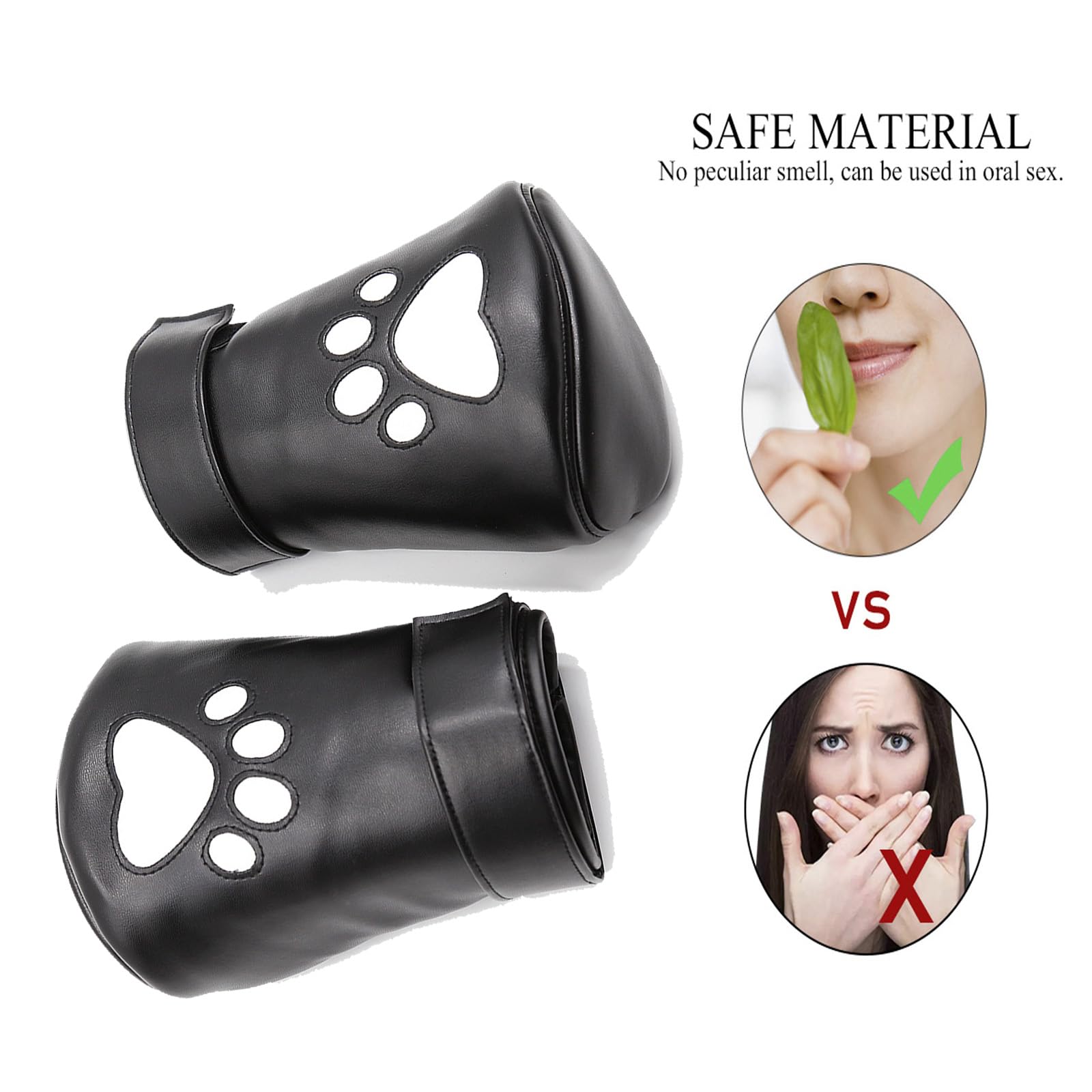 Gants De Bondage Pour Menottes Menottes Fétichistes Avec Laçage Menottes D'esclave Pour Menottes De Poignet Gants En Cuir Pour Esclaves De Contention Des Mains Jouets Sexuels Pour Femmes