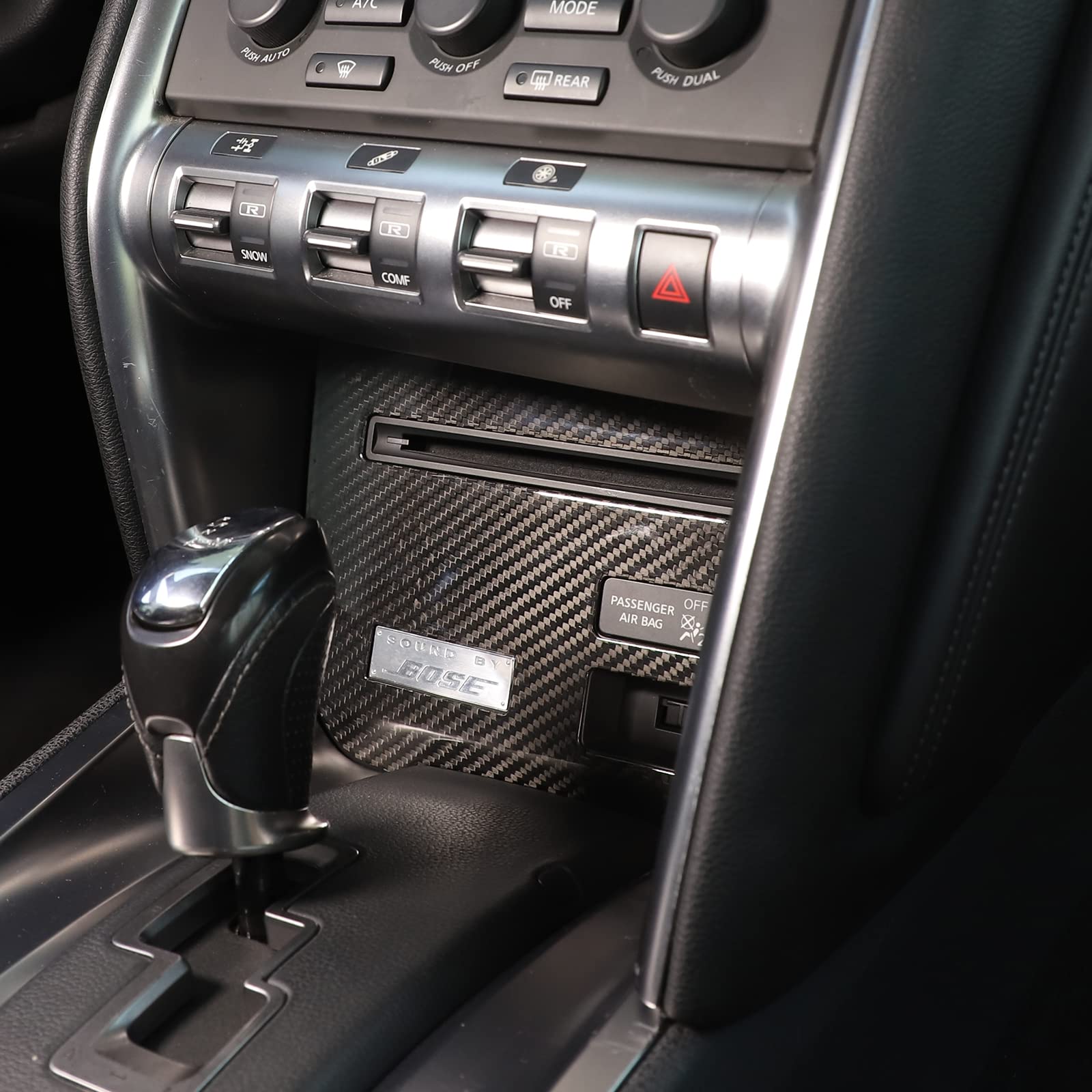 Amazon.co.jp: 日産GTR R35 2008-2016用カーセンターコンソール