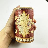 Vista 5 de Moyishi Papel de pared 3D de peonía real de 16.4 ft, fácil de aplicar (rojo oscuro)