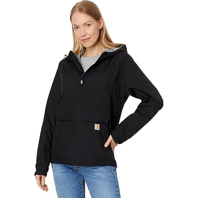 Carhartt Rain Defender Loose Fit Lightweight Packable Anorak black