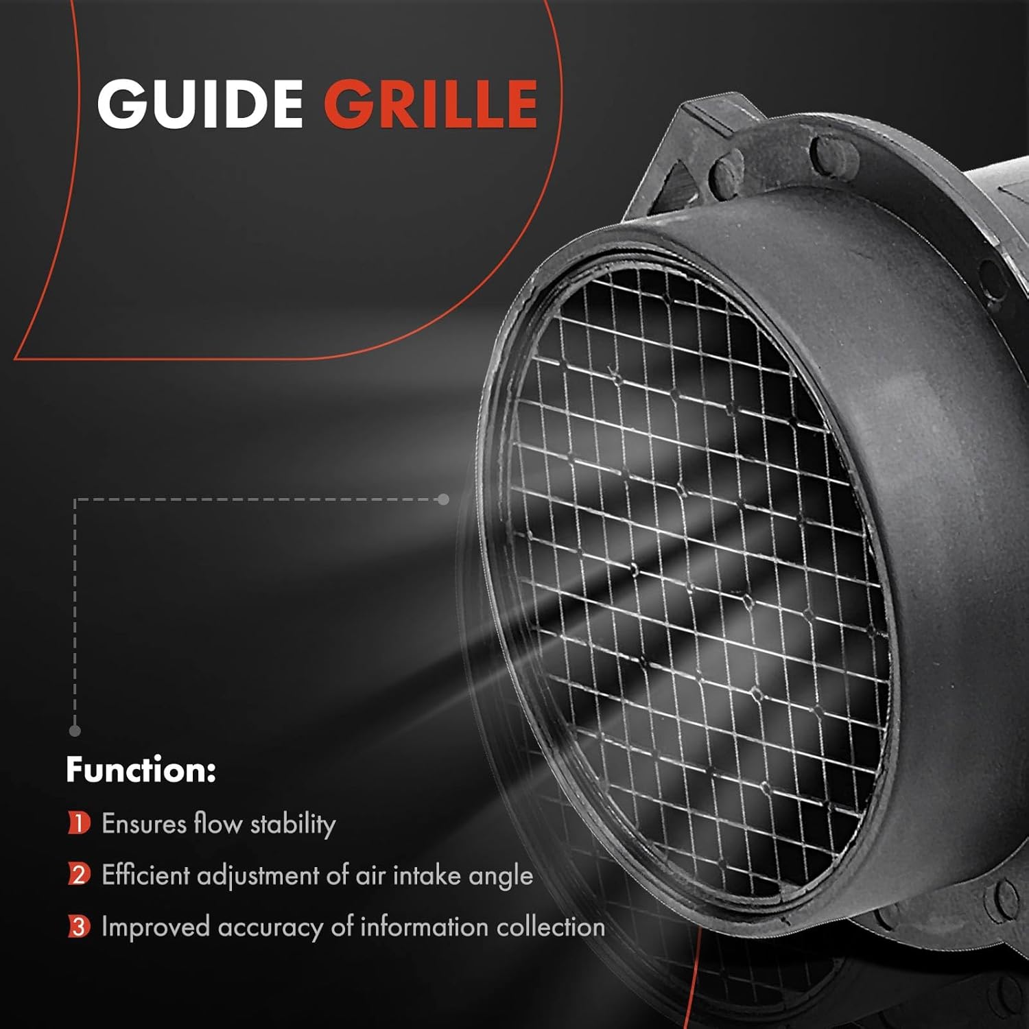 A-Premium Mass Air Flow Sensor Meter [4-Pins] Compatible with Hyundai Elantra 1996-2000, Tiburon 1997-2001, L4 1.8L 2.0L, Replace for# 2816423010, 2816423200