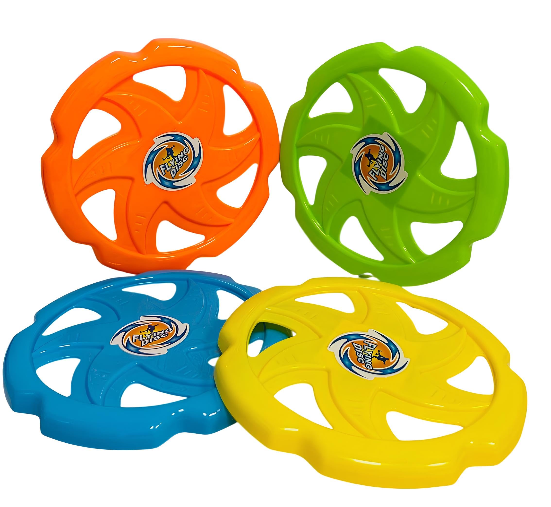 Disco Volante Giocattolo per Cani Bambini 23 cm Gioco Spiaggia Parco Giardino